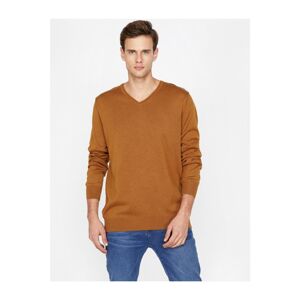 Koton V Neck Knitwear Sweater