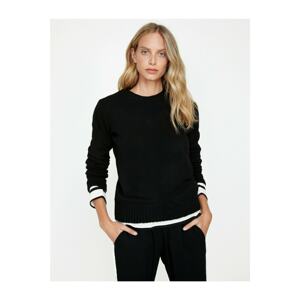 Koton Crew Neck Knitwear Sweater