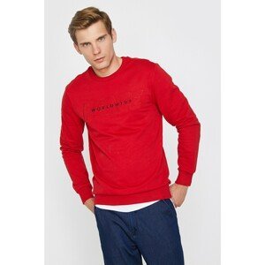 Koton Men's Red Sweatshirt