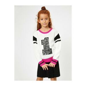 Koton Girl Ecru Sweater