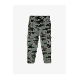 Koton Boy Gray Camouflage Sweatpants