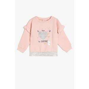 Koton Pink Baby Sweatshirt