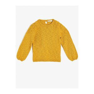 Koton Girl Yellow Sweater