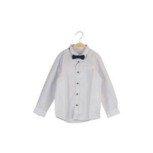 Koton Boy's Gray Striped Shirt