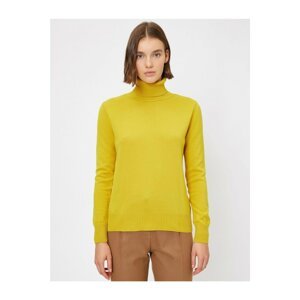 Koton Women's Turtleneck Long Sleeve Sweater