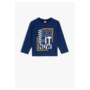 Koton Baby Boy Navy Blue T-Shirt