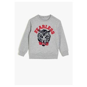 Koton Boys Gray Gray Kids Sweatshirt