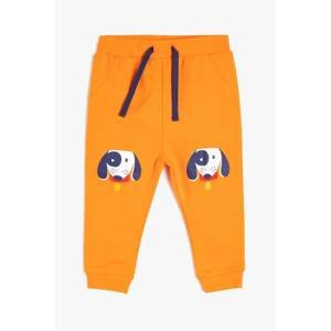 Koton Orange Baby Boy Printed Sweatpants