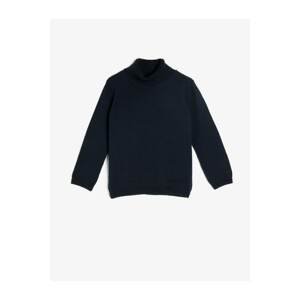 Koton Boys Navy Blue Sweater