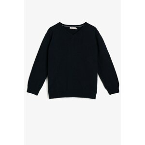 Koton Boy Blue Blue Kids Sweater