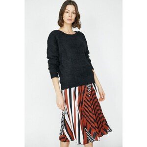 Koton Sweater - Black - Oversize