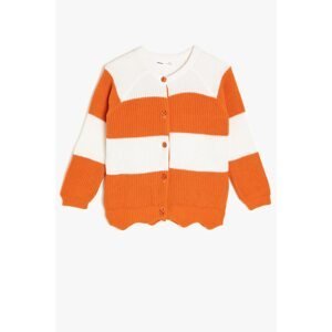 Koton Orange Girl's Cardigan
