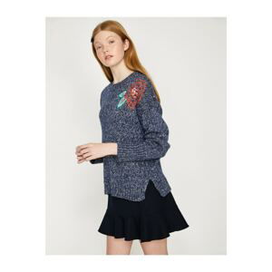 Koton Embroidered Sweater