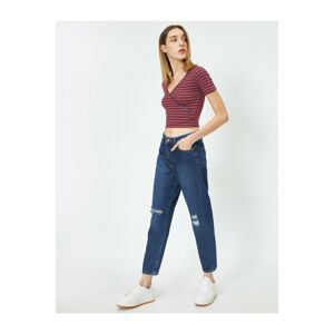 Koton Women's Mom Jeans