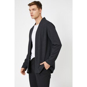 Koton Saloon Collar Seasonal Long Fit Cardigan