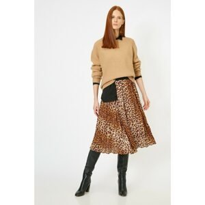 Koton Leopard Patterned Skirt