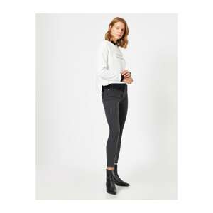 Koton Legging Jean -High Waist Slim Fit Slim Leg Trousers