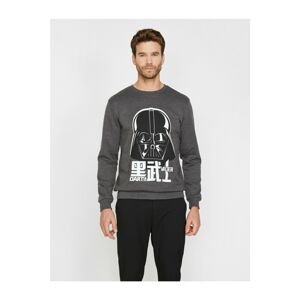 Koton Men's Star Wars Licensed Printed Sweatshirt