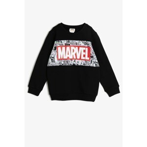 Koton Marvel Licensed Printed Sweatshirt