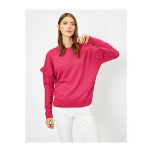 Koton Ruffle Detailed Knitwear Sweater