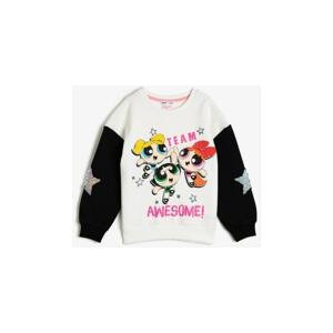 Koton Powerpuff Girls Licensed Printed Sweatshirt
