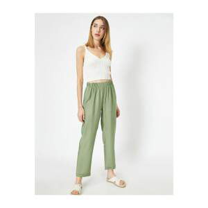 Koton Relaxed Cut Detailed Trousers