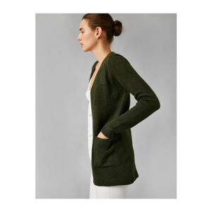 Koton Long Sleeve Pocket Knitwear Cardigan