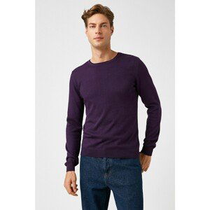 Koton 100% Cotton Crew Neck Long Sleeve Knitwear Sweater