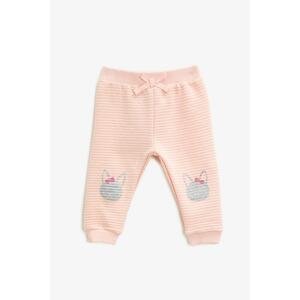 Koton Pink Baby Girl Sweatpants