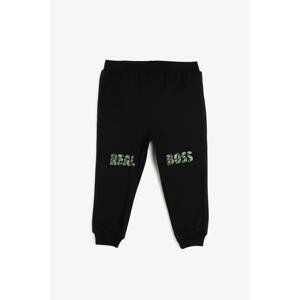 Koton Baby Boy Respect Life - Legislative Respect - Printed Regular Waist Sweatpants