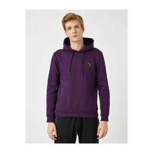 Koton Men's Purple Sweatshirt
