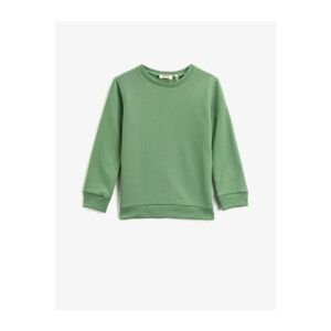 Koton Boy Green Sweatshirt
