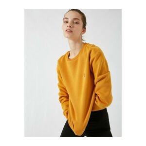 Koton Women's Mustard Sweatshirt