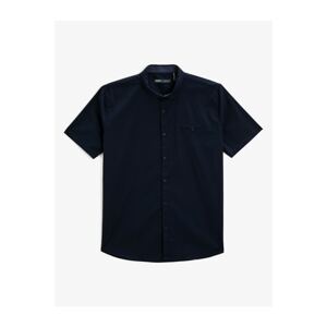 Koton Short Sleeve Shirt with Pocket Detail