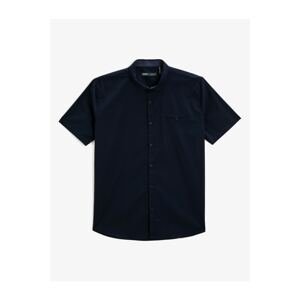 Koton Short Sleeve Shirt with Pocket Detail