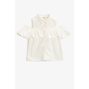 Koton Girl's White Shirt
