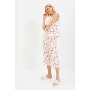 Trendyol Pajama Set - Rosa - Slogan