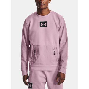 Under Armour Sweatshirt UA SUMMIT KNIT CREW-PNK - Men's