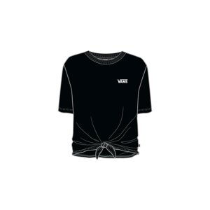 Vans T-shirt Wm Junior V Knot Tee Black - Girls