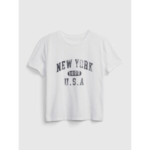 GAP T-shirt shrunken graphic t-shirt