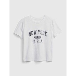 GAP T-shirt shrunken graphic t-shirt