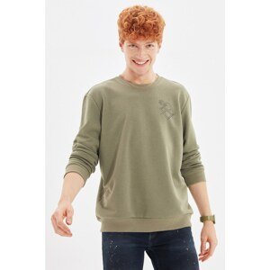 Trendyol Sweatshirt - Khaki - Regular fit