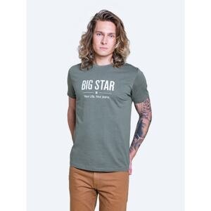 Big Star Man's T-shirt_ss T-shirt 150045 Medium Knitted-303