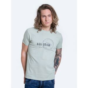 Big Star Man's T-shirt_ss T-shirt 152030 Brak Knitted-301