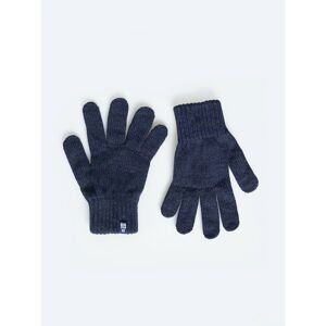 Big Star Man's Gloves Gloves 173157 Blue Knitted-403