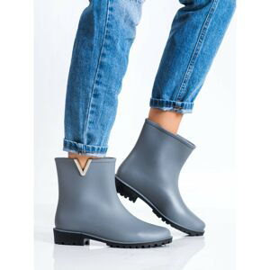 SHELOVET STYLISH GREY BOOTS