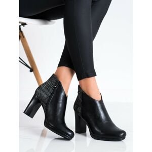SHELOVET SHORT ANKLE BOOTS ON THE POST