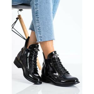 FILIPPO ELEGANT LACE-UP BOOTIES