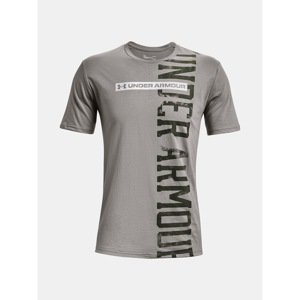 Under Armour T-shirt VERTICAL SIGNATURE SS-GRY