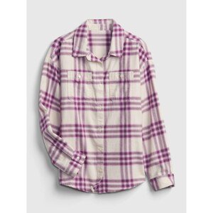 GAP Girls' Plaid Shirt